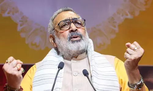 Will win both seats in Lakhisarai: Giriraj Singh rallies behind Dy CM Vijay Sinhas candidature