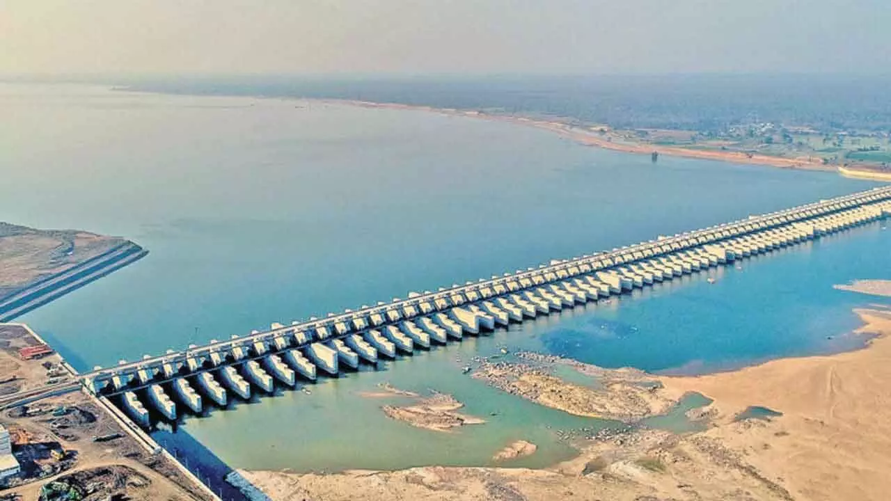 Telangana extends bid deadline for revival of Kaleshwaram barrages Telangana extends bid deadline for revival of Kaleshwaram barrages