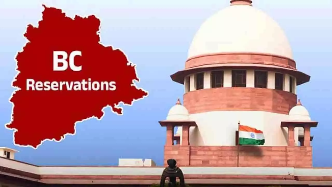 Supreme Court rejects Telangana govt petition on BC reservation Supreme Court rejects Telangana govt petition on BC reservation