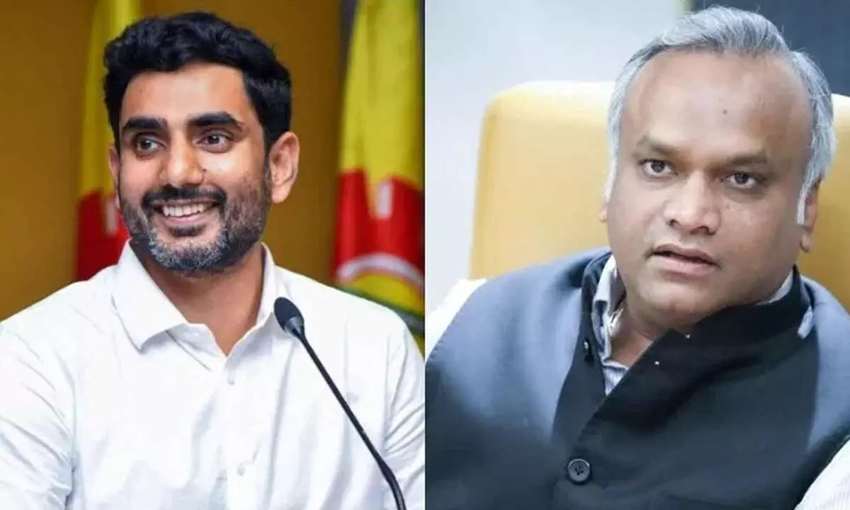 Andhra IT minister Nara Lokesh takes a jibe at Priyank Kharge amid Google investment row Andhra IT minister Nara Lokesh takes a jibe at Priyank Kharge amid Google investment row
