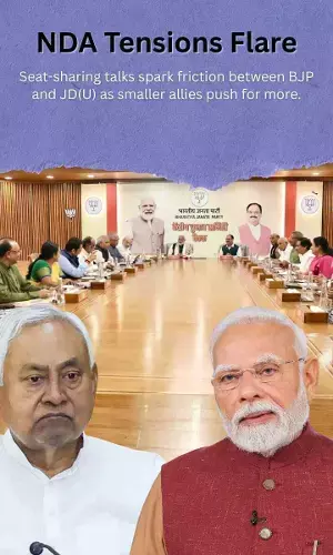 Bihar Elections: NDA Tensions Flare Amid Seat Sharing