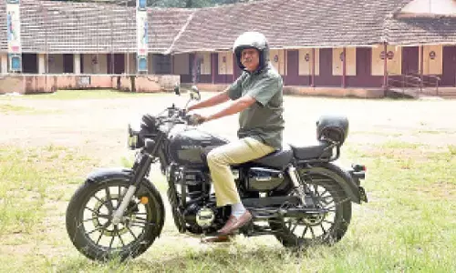 Mangalurean will ride across state to inspire govt school students