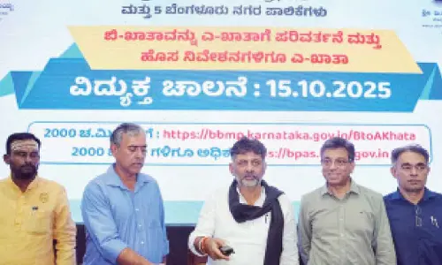 Shivakumar announces major property reform for capital