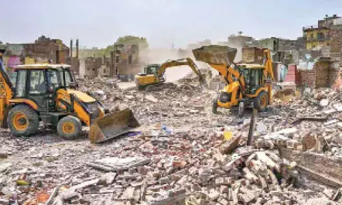 Three days after youth was killed: Aligarh administration launches demolition drive