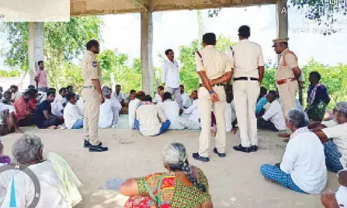 Temple land auctioned for cultivation