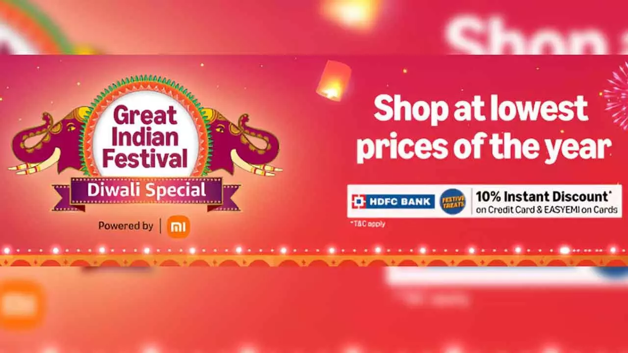 Amazon Great Indian Festival Unveils Special Dhanteras and Diwali ‘Festive Delight Offers’ Amazon Great Indian Festival Unveils Special Dhanteras and Diwali ‘Festive Delight Offers’