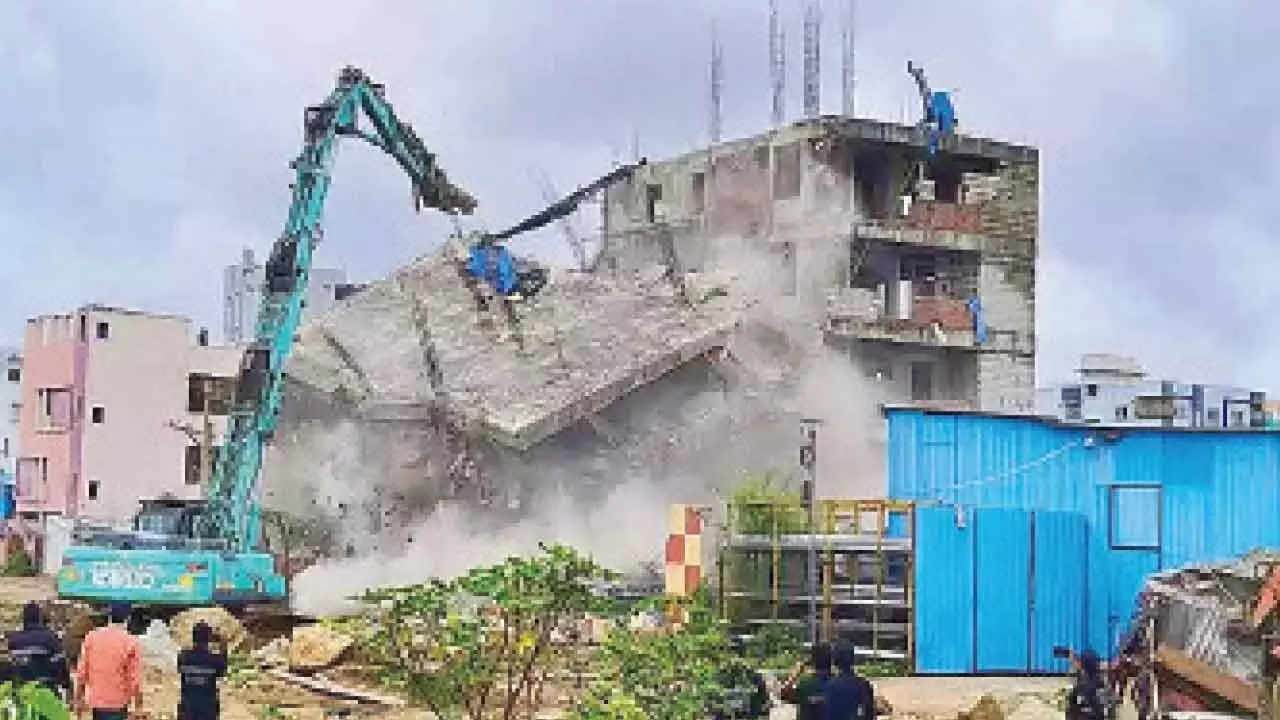 HYDRAA reclaims 1.3 acres of encroached land worth Rs 110 cr in Goshamahal segment HYDRAA reclaims 1.3 acres of encroached land worth Rs 110 cr in Goshamahal segment