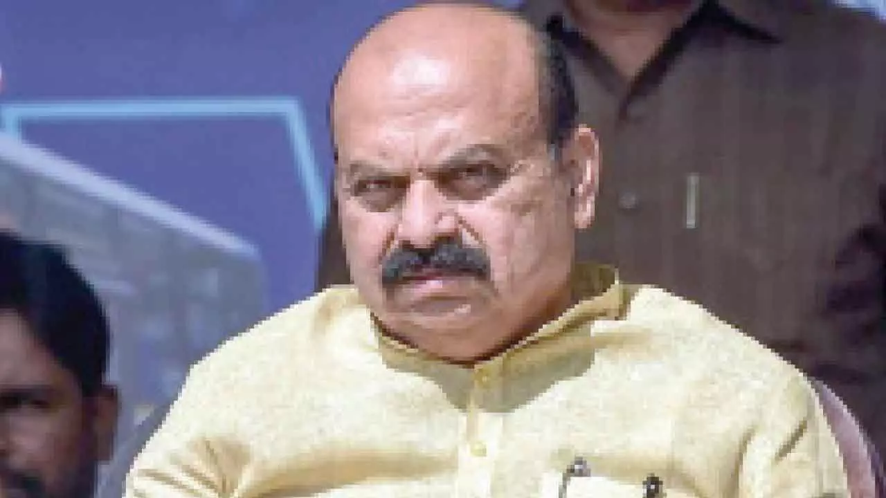 Bommai accuses state government of driving away prestigious firm Bommai accuses state government of driving away prestigious firm