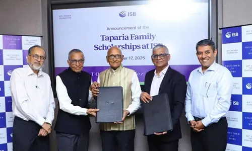 Taparia family’s gift to ISB: 50 students to get 100% fee waiver