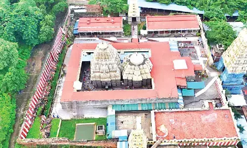 Ancient Simhachalam Devasthanam is now water leakage-free