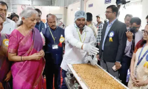Union Finance Minister inaugurates agro-processing centre in Vijayanagara
