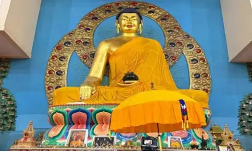 India’s sacred Buddha relics draw 50,000 devotees in Russia’s Kalmykia