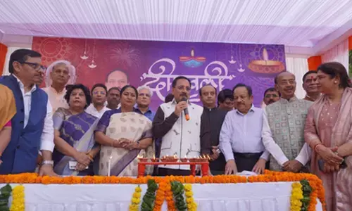 Delhi BJP hosts Diwali ‘Mangal Milan’, leaders extend festive greetings