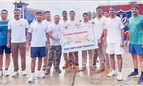 CISF conducts ‘Fit India Freedom Run’