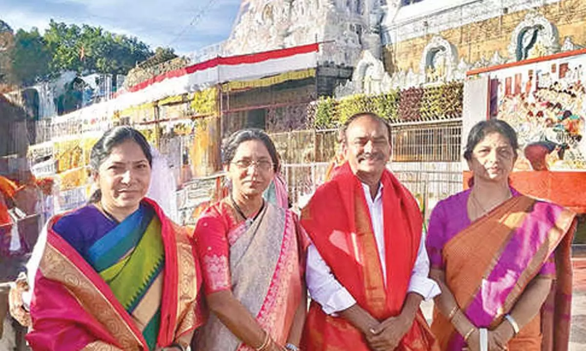 Eatala Rajender highlights Hathiram Baba’s legacy