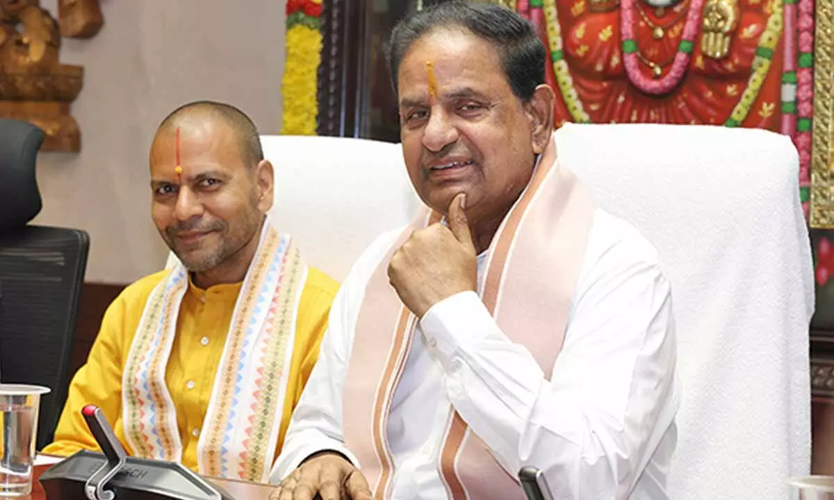 TTD Chairman, EO extend Diwali greetings