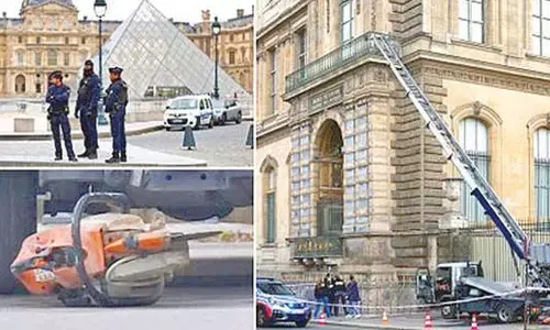 Thieves break into Frances Louvre Museum