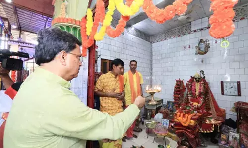 Tripura CM inaugurates 3-day Diwali festival & mela at 524-year-old Sundari temple