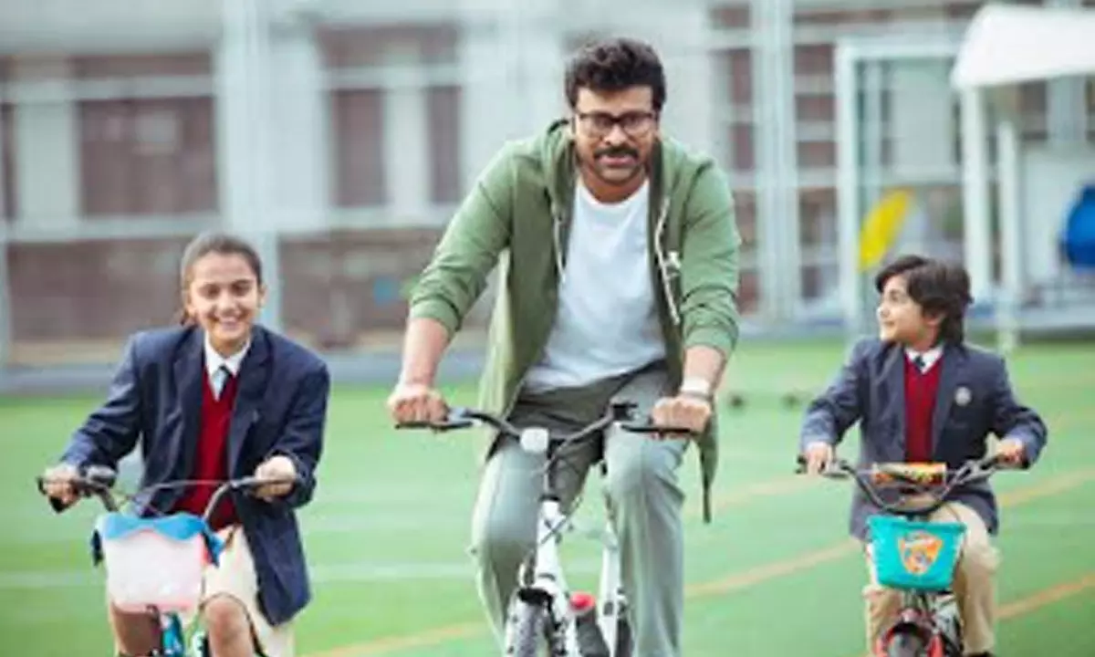 Chiranjeevi youthful avatar from ‘MSVP Garu’ grabs attention