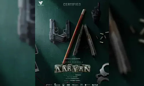 Censor Board clears Vishnu Vishals investigative thriller Aaryan for release with U/A certificate