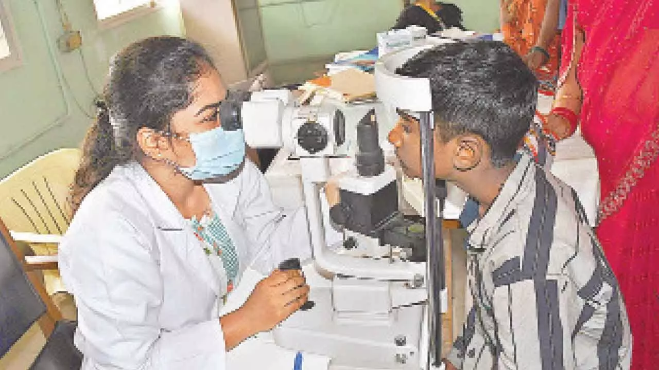 Diwali fireworks injuries surge: 81 eye cases reported at Sarojini Devi Hospital Diwali fireworks injuries surge: 81 eye cases reported at Sarojini Devi Hospital