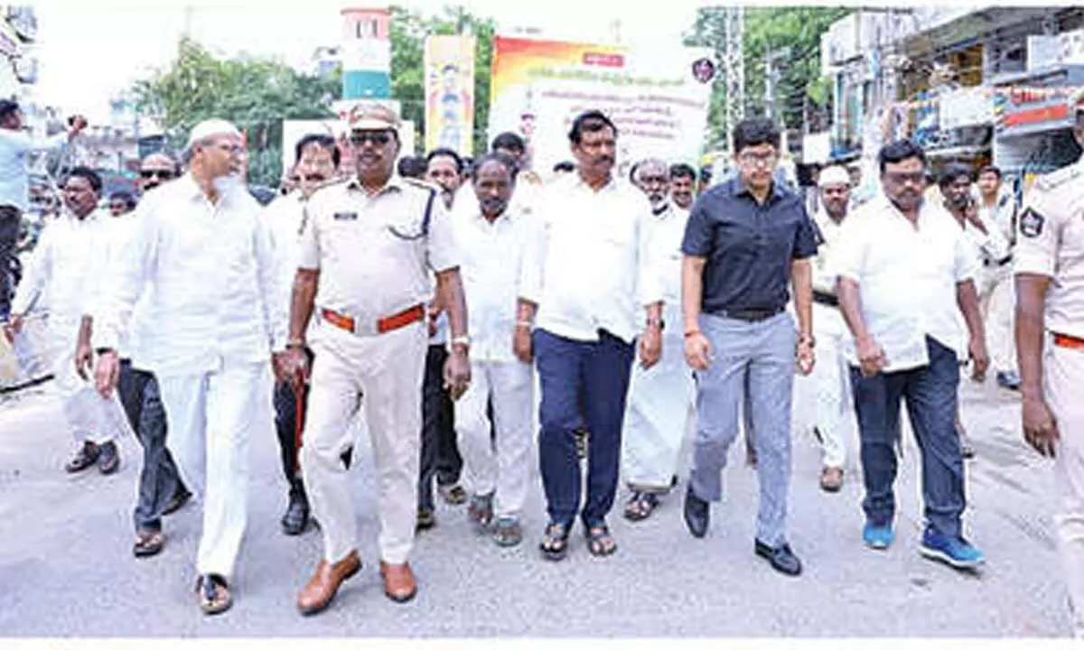 MLA participates in the police commemoration rally MLA participates in the police commemoration rally