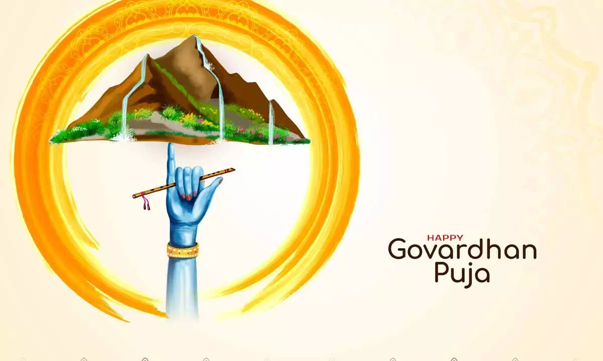 Govardhan Puja 2025: Heartfelt Wishes, Quotes, and Images to Share with Loved Ones Govardhan Puja 2025: Heartfelt Wishes, Quotes, and Images to Share with Loved Ones