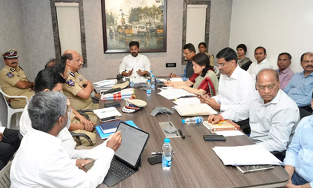 CM Revanth Reddy reviews Osmania General Hospital development CM Revanth Reddy reviews Osmania General Hospital development