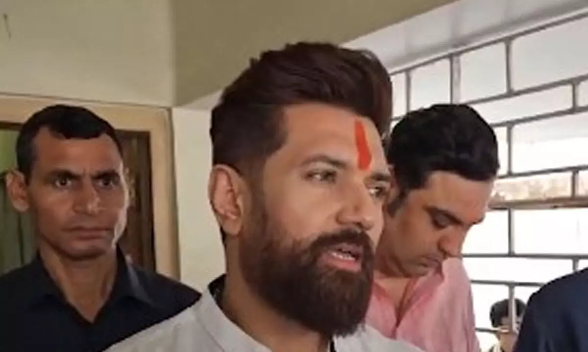 Chirag Paswan slams Tejashwi Yadav, says Grand Alliance completely destroyed Chirag Paswan slams Tejashwi Yadav, says Grand Alliance completely destroyed