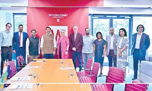 Lokesh seeks WSU partnership in agritech