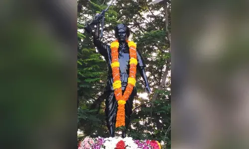 Leaders pay tribute to tribal warrior Komaram Bheem on his birth anniversary