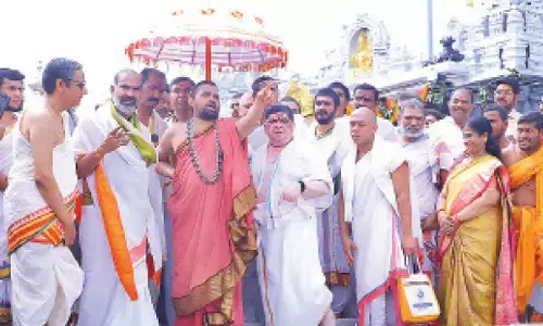 Rajanna temple devpt underway under divine guidance,says seer