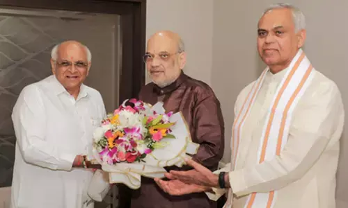 HM Amit Shah celebrates 62nd birthday, Gujarati New Year in hometown Ahmedabad