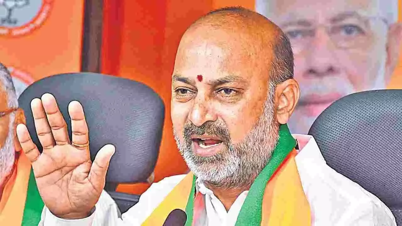 Bandi Sanjay slams CM Revanth Reddy over India-Pak comments Bandi Sanjay slams CM Revanth Reddy over India-Pak comments