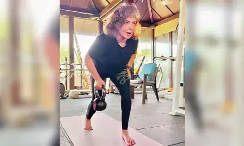 Hrithik’s mother Pinkie Roshan gifts herself a workout, emphasizes   self-love on her birthday