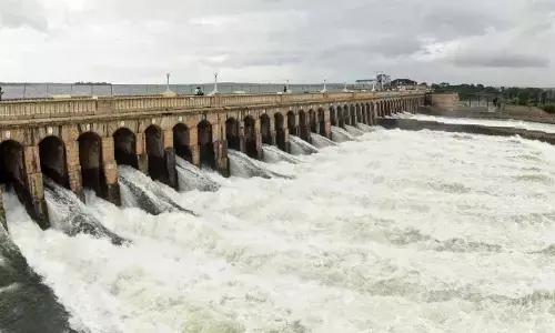 Cauvery inflow rises sharply, KRS Dam may release 40,000 cusecs anytime