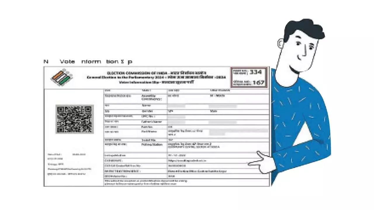 New initiative ensures clear info on voter slips New initiative ensures clear info on voter slips