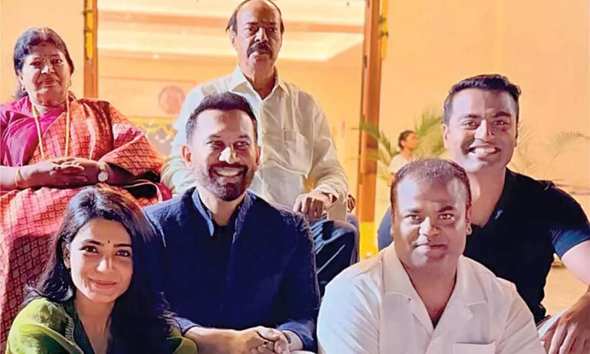 Samantha Diwali celebrations with Raj spark speculations Samantha Diwali celebrations with Raj spark speculations