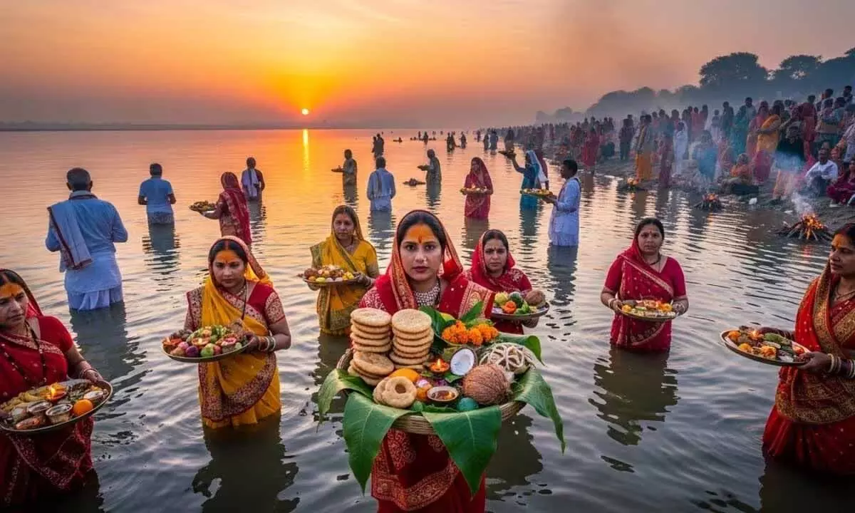 Chhath Puja Sun Worship
