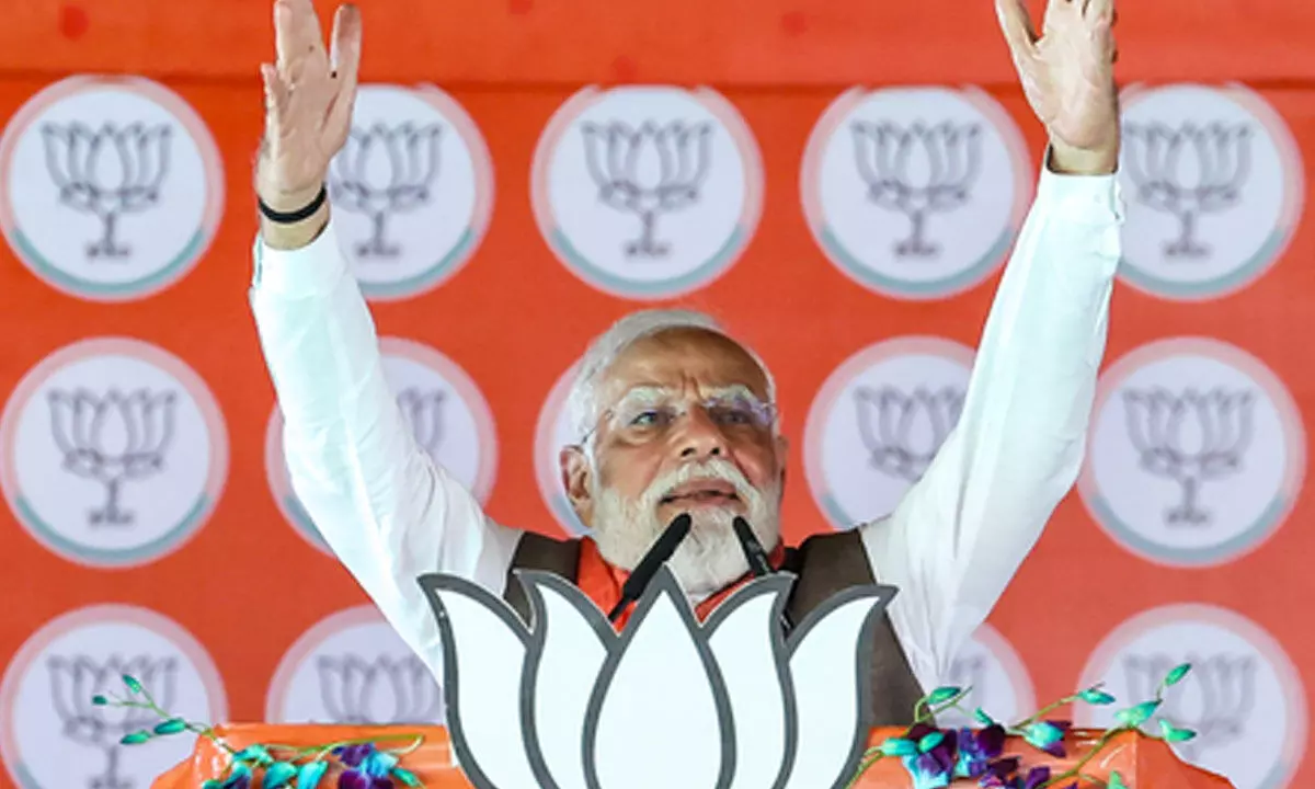 PM Modi attacks Mahagathbandhan, says RJD-Congress ruined Bihar’s future