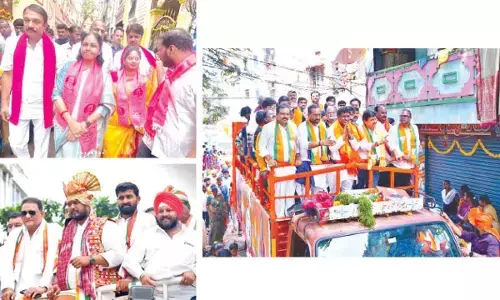 By-election blitzkrieg may get filmy touch soon: High-stakes JH bypoll battle draws statewide attention By-election blitzkrieg may get filmy touch soon: High-stakes JH bypoll battle draws statewide attention