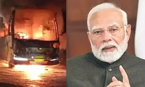 PM Modi express shock over Kurnool bus tragedy, announces ex-gratia