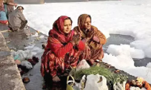 AAP alleges BJP faked clean Yamuna for Chhath