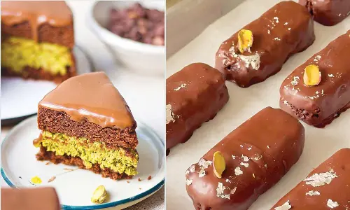 From kunafa to bars: A pistachio-powered dessert duo