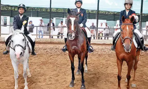 4-day equestrian c’ship gets off to flying start at HPRC
