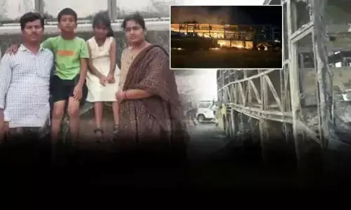 Kurnool bus fire tragedy turns devastating: Over 20 feared dead, entire family from Nellore among victims