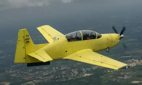 HAL’s first HTT-40 trainer aircraft takes to the skies