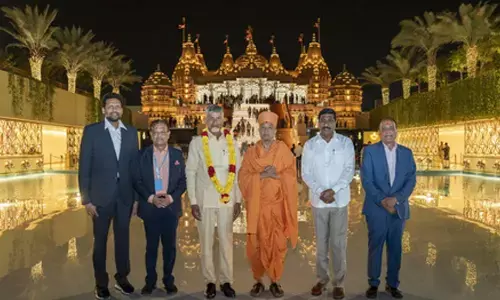 Andhra CM hails BAPS Hindu mandir in Abu Dhabi as global legacy of peace