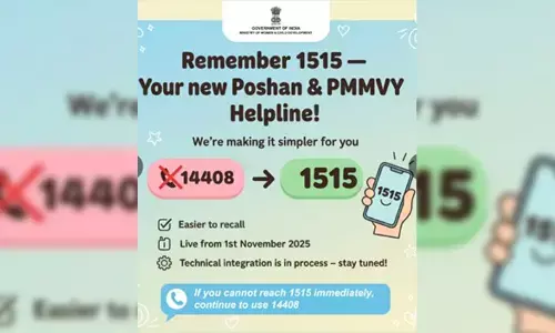 Centre announces new helpline number for POSHAN, PMMVY schemes