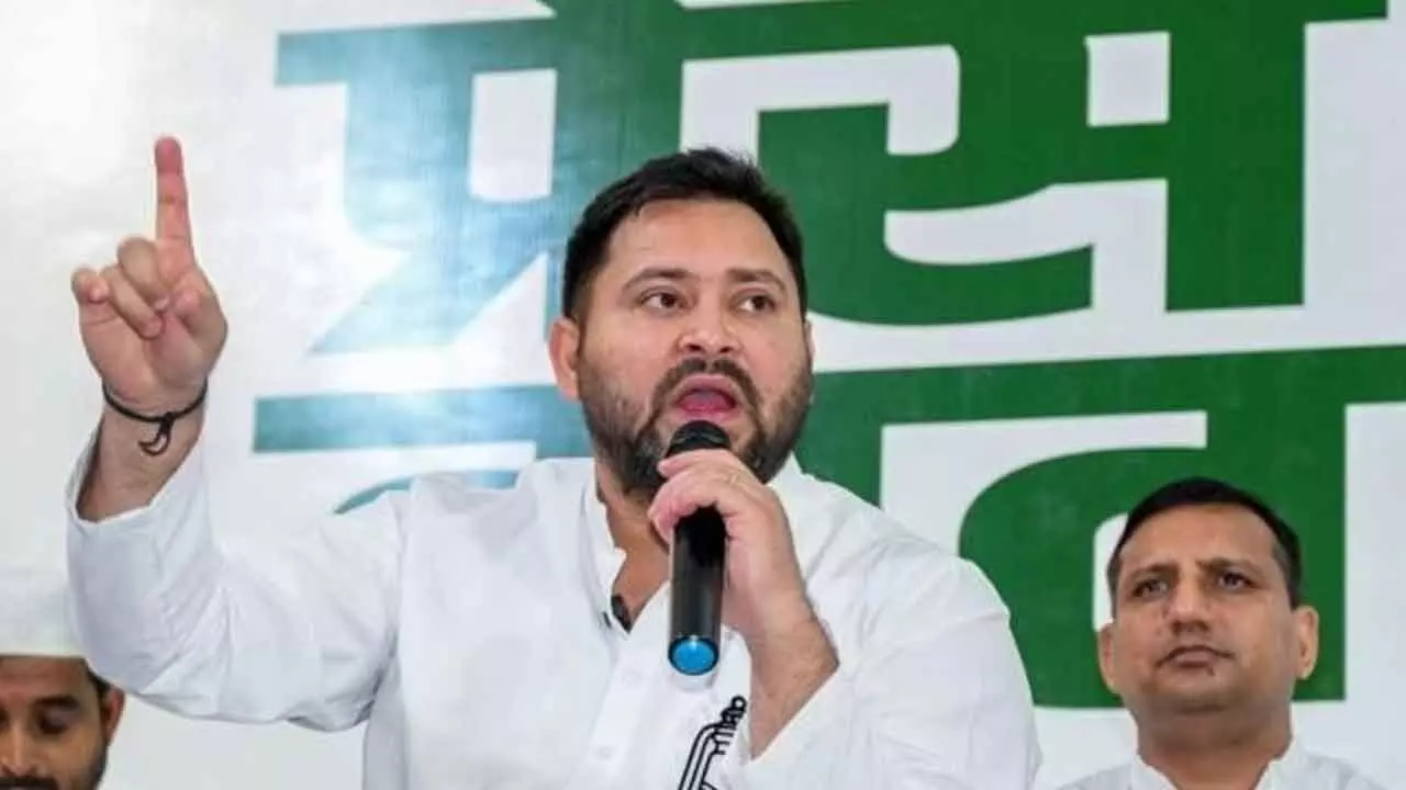 Nitish will not be made Bihar CM if NDA voted to power: Tejashwi Nitish will not be made Bihar CM if NDA voted to power: Tejashwi